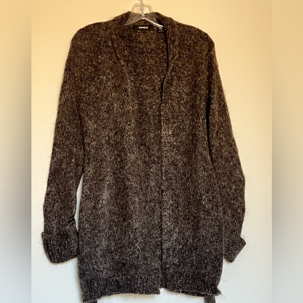 Sweater from Express. Wool blend wrap sweater size small